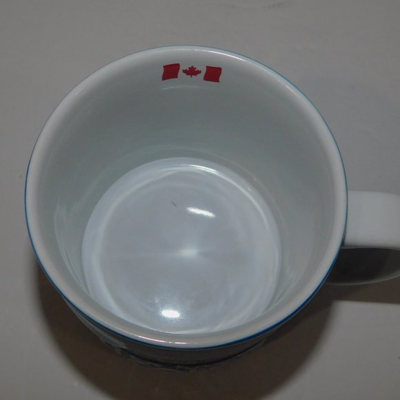 vintage 2001 Snowcap Trading Vancouver 3D Scene Mug Totem Ferry  Downtown - Picture 5 of 8